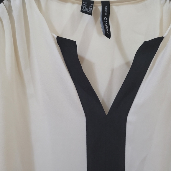 Mango chiffon top XS - Picture 8 of 12